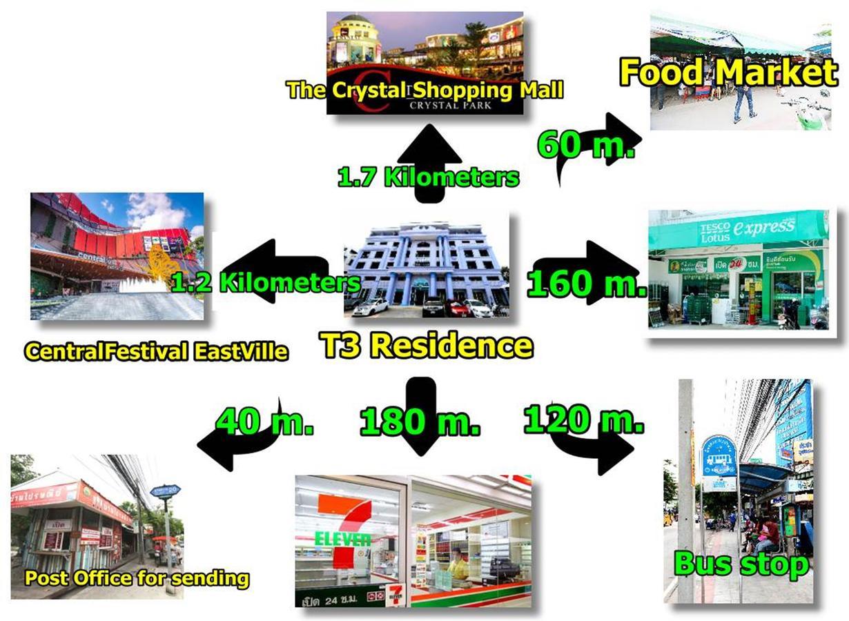 T3 Residence Bangkok Zewnętrze zdjęcie
